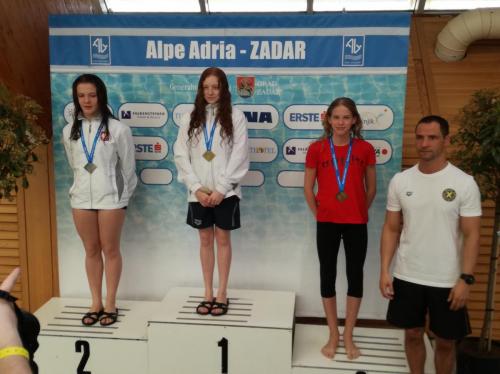 Hnatyszyn Vanda 'A' lány 3 méteren is bronzérmes